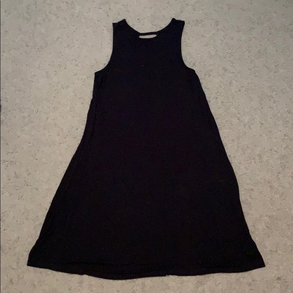 Black flowy dress